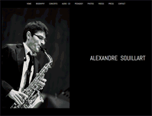 Tablet Screenshot of alexandresouillart.com